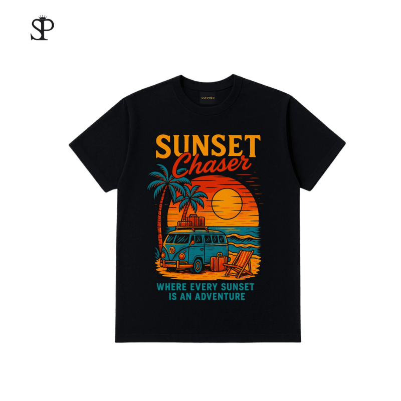Áo Thun Sunset Chaser Mùa hè | Cotton 250GSM