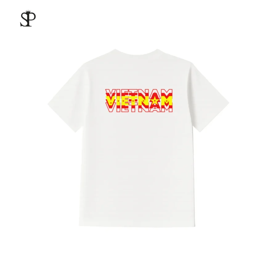 Áo Thun Cờ Việt Nam | 100% Cotton 250GSM