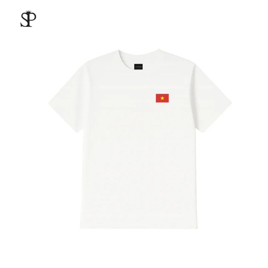 Áo Thun Cờ Việt Nam | 100% Cotton 250GSM