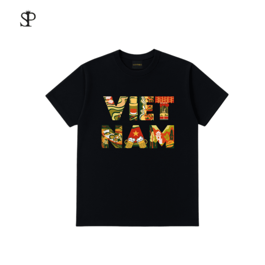 Áo Thun Việt Nam | 100% Cotton 250GSM