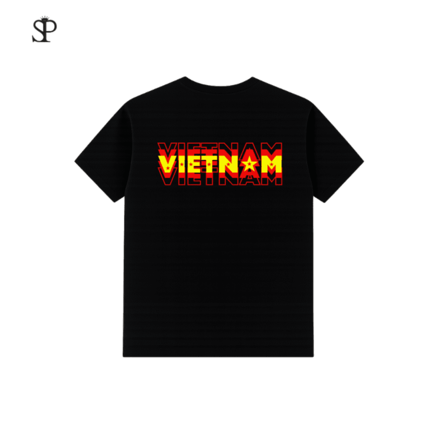 Áo Thun Cờ Việt Nam | 100% Cotton 250GSM