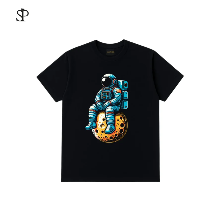 Áo Thun Cosmic Dreamer, 100% Cotton 250GSM